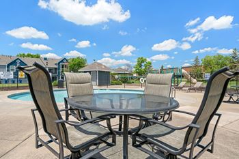 Sundeck near pool